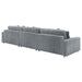 Blaine Upholstered Reversible Chaise Sectional Sofa - Visions in Furniture (La Mirada, CA)