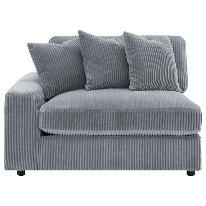 Blaine Upholstered Reversible Chaise Sectional Sofa - Visions in Furniture (La Mirada, CA)