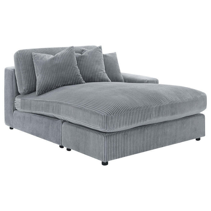 Blaine Upholstered Reversible Chaise Sectional Sofa - Visions in Furniture (La Mirada, CA)