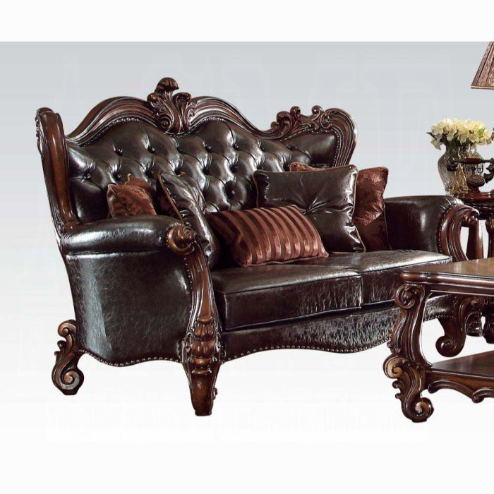 Versailles Loveseat With Pillows - Visions in Furniture (La Mirada, CA)