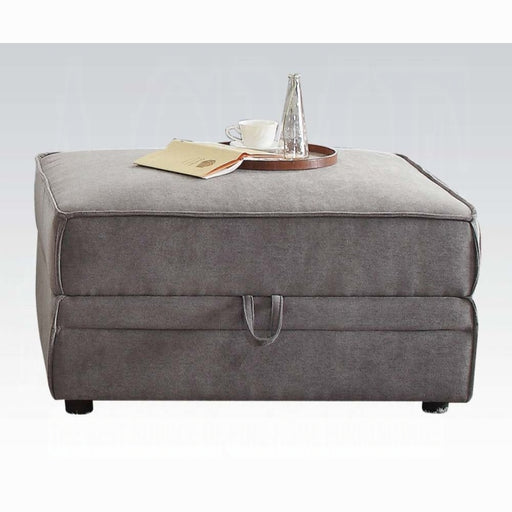 Bois Ottoman With Storage - Visions in Furniture (La Mirada, CA)
