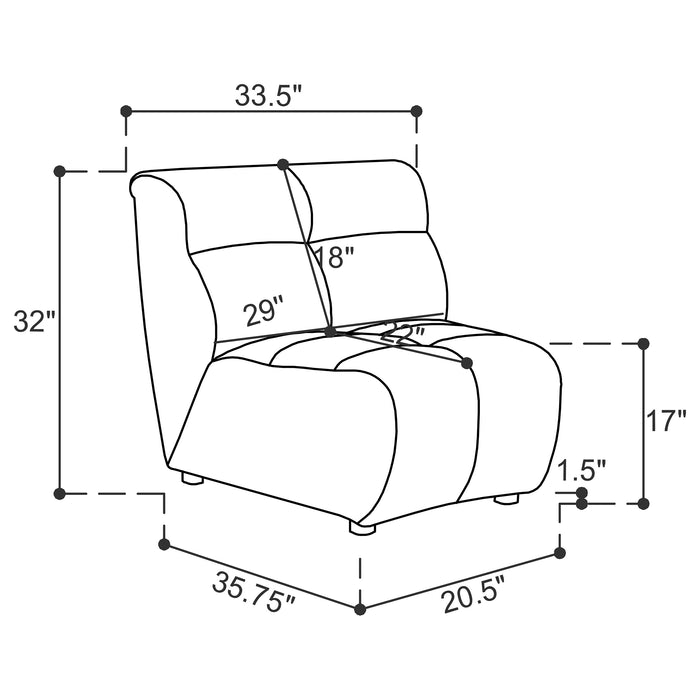 Charlotte Modular Sectionals - Visions in Furniture (La Mirada, CA)