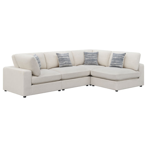 Serene 4 Pc Sectional Beige - Visions in Furniture (La Mirada, CA)