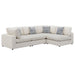 Serene 4 Pc Sectional Beige - Visions in Furniture (La Mirada, CA)