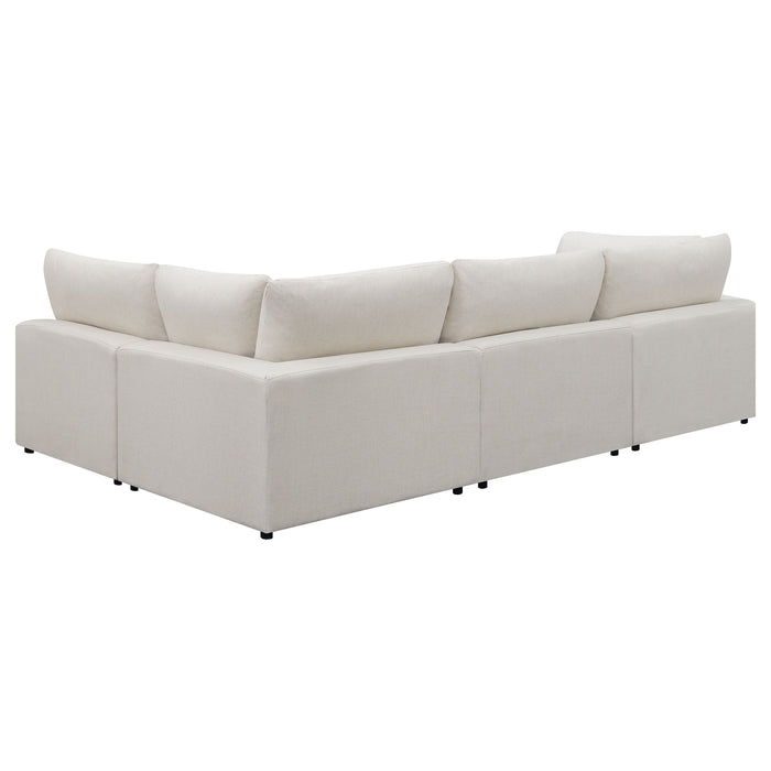 Serene 4 Pc Sectional Beige - Visions in Furniture (La Mirada, CA)