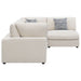 Serene 4 Pc Sectional Beige - Visions in Furniture (La Mirada, CA)