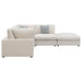 Serene 5-piece Upholstered Modular Sectional Sofa Beige - Visions in Furniture (La Mirada, CA)