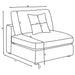 Serene 5-piece Upholstered Modular Sectional Sofa Beige - Visions in Furniture (La Mirada, CA)
