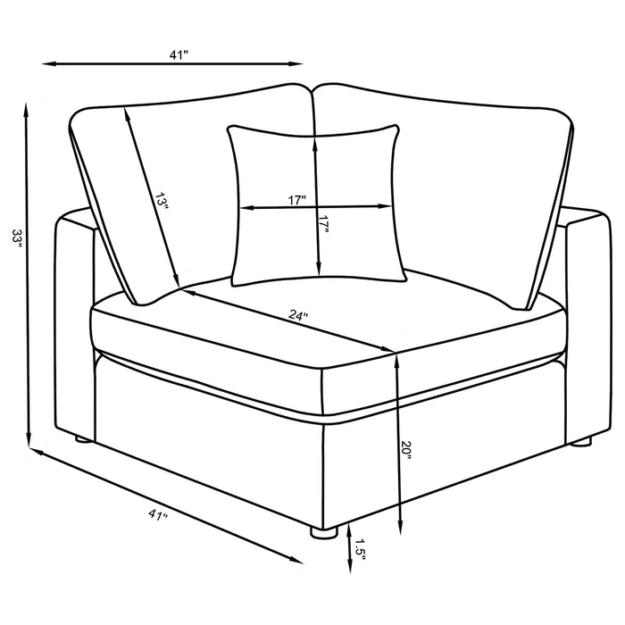 Serene Modular Sectionals 5 - Visions in Furniture (La Mirada, CA)