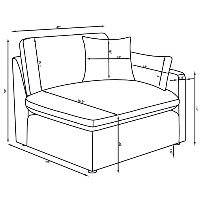 Hobson Sectionals 9 - Visions in Furniture (La Mirada, CA)
