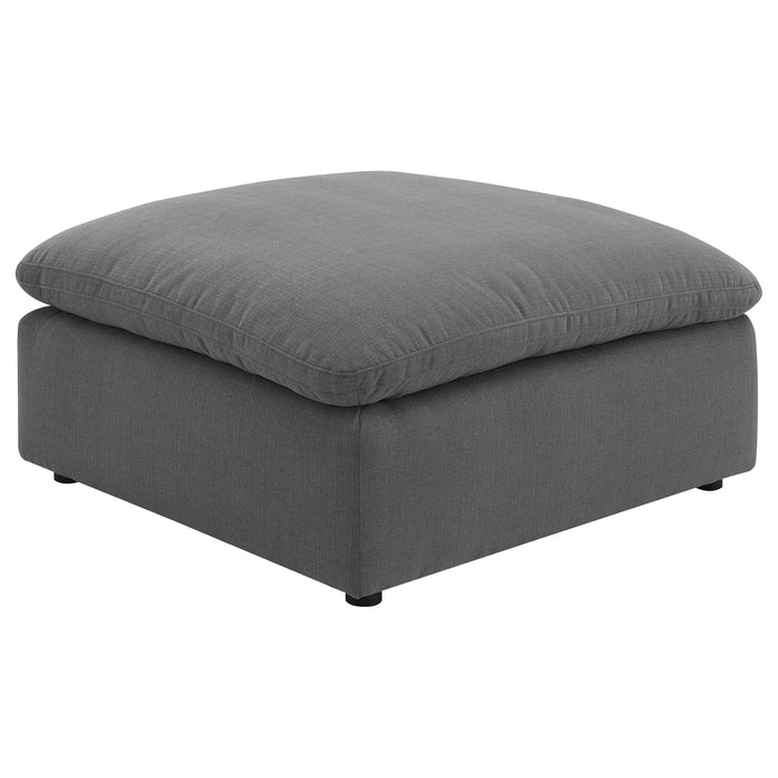 Hobson 6-piece Upholstered Modular Sectional Sofa Charcoal - Visions in Furniture (La Mirada, CA)