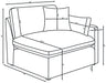 Hobson Modular Sectionals 8 - Visions in Furniture (La Mirada, CA)