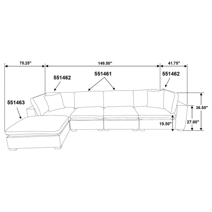 Lakeview Modular Sectionals - Visions in Furniture (La Mirada, CA)