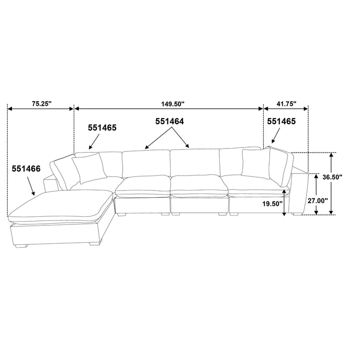 Lakeview Modular Sectionals - Visions in Furniture (La Mirada, CA)