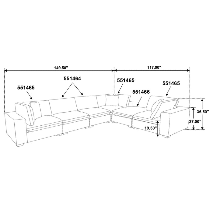 Lakeview Sectionals - Visions in Furniture (La Mirada, CA)