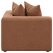 Jennifer Upholstered Corner Chair - Visions in Furniture (La Mirada, CA)