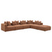 Jennifer Upholstered Corner Chair - Visions in Furniture (La Mirada, CA)