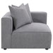 Jennifer Upholstered Corner Chair - Visions in Furniture (La Mirada, CA)