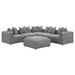 Jennifer Upholstered Corner Chair - Visions in Furniture (La Mirada, CA)
