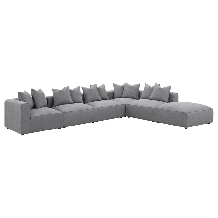 Jennifer Upholstered Corner Chair - Visions in Furniture (La Mirada, CA)