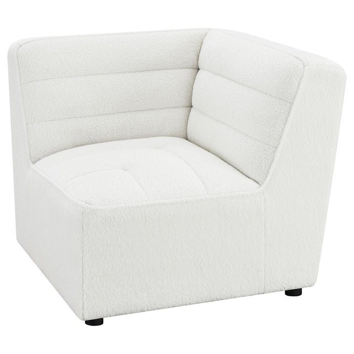 Sunny Upholstered Corner Chair - Visions in Furniture (La Mirada, CA)