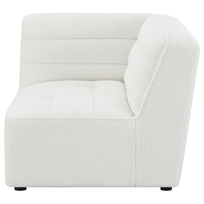 Sunny Upholstered Corner Chair - Visions in Furniture (La Mirada, CA)