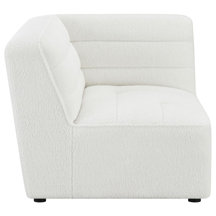 Sunny Upholstered Corner Chair - Visions in Furniture (La Mirada, CA)