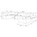 Freddie Sectionals 3 - Visions in Furniture (La Mirada, CA)