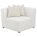 Freddie Upholstered Corner Chair Pearl - Visions in Furniture (La Mirada, CA)