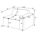 Freddie Sectionals 5 - Visions in Furniture (La Mirada, CA)