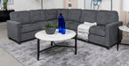Georgina 4-piece Upholstered Modular Sectional Sofa Beige - Visions in Furniture (La Mirada, CA)