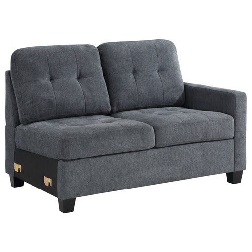 Georgina Sectional Loveseat - Visions in Furniture (La Mirada, CA)