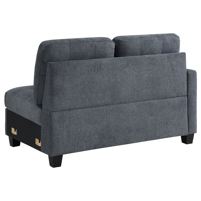 Georgina Sectional Loveseat - Visions in Furniture (La Mirada, CA)
