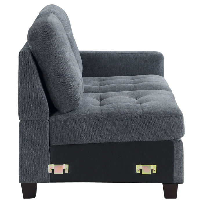 Georgina Sectional Loveseat - Visions in Furniture (La Mirada, CA)