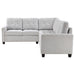 Georgina 4-piece Upholstered Modular Sectional Sofa Beige - Visions in Furniture (La Mirada, CA)