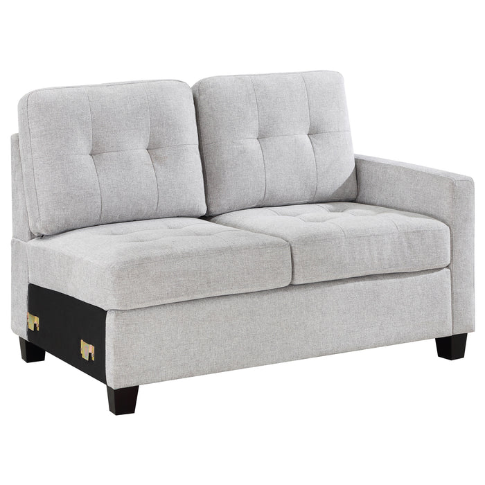 Georgina Sectional Loveseat - Visions in Furniture (La Mirada, CA)