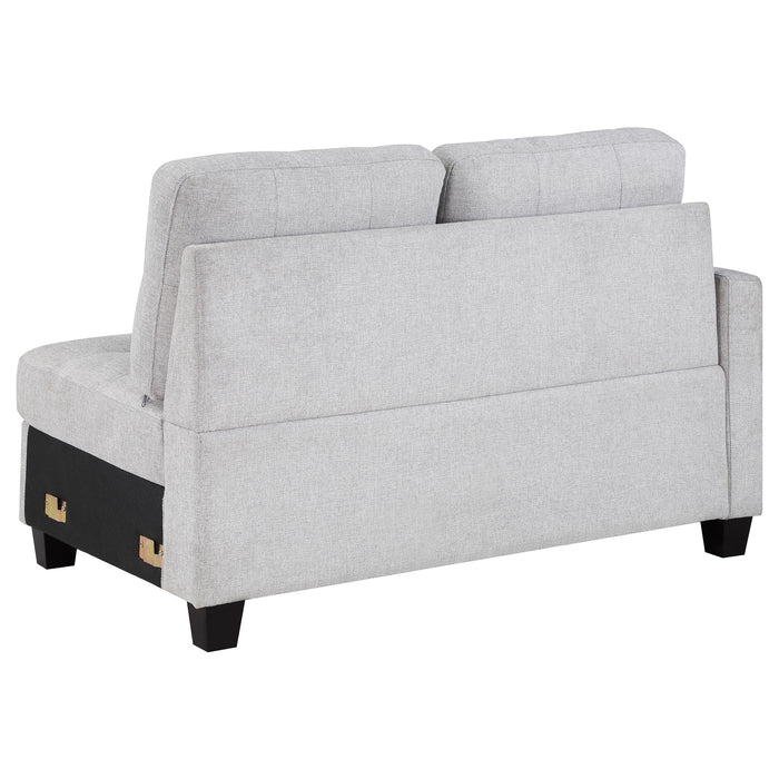 Georgina Sectional Loveseat - Visions in Furniture (La Mirada, CA)