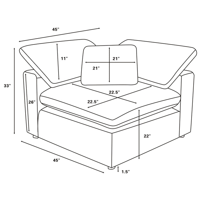 Raleigh Modular Sectionals - Visions in Furniture (La Mirada, CA)