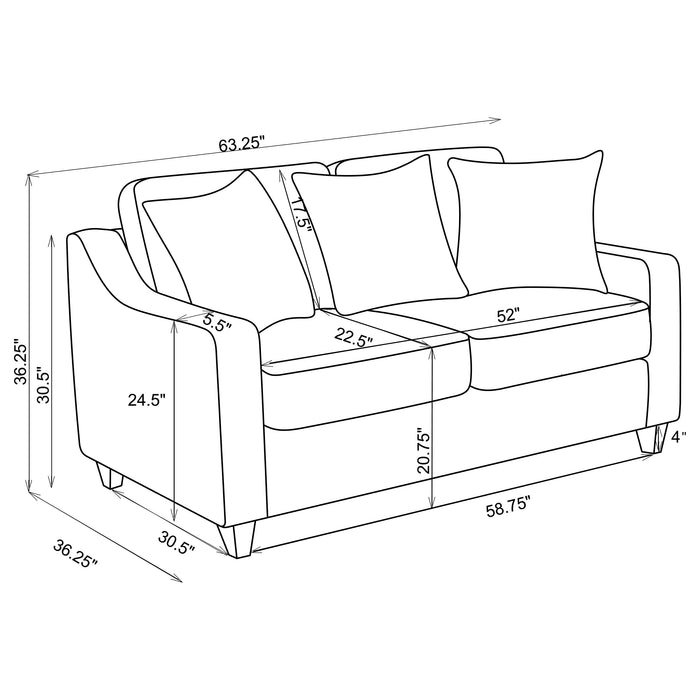 Christine Stationary Sets - Visions in Furniture (La Mirada, CA)