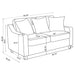Christine Stationary Sets - Visions in Furniture (La Mirada, CA)