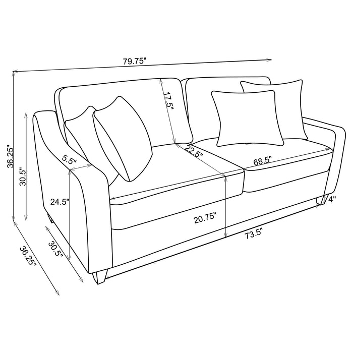 Christine Stationary Sets - Visions in Furniture (La Mirada, CA)