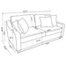 Christine Stationary Sets - Visions in Furniture (La Mirada, CA)