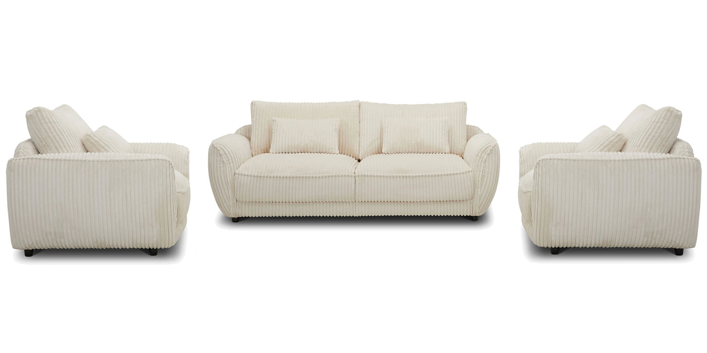 Parker Living Utopia - Mega Ivory Sofa and 2 Chair and Half