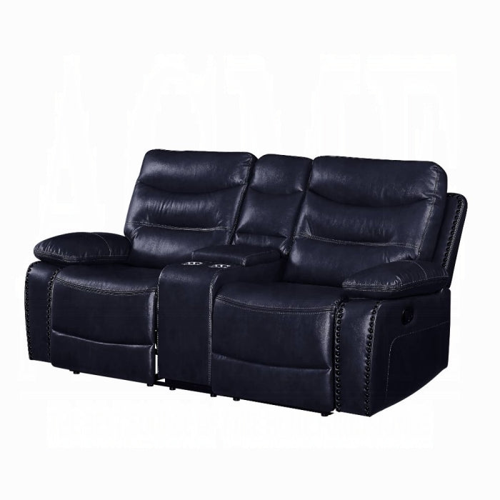 Aashi Motion Loveseat With Console - Visions in Furniture (La Mirada, CA)