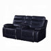 Aashi Motion Loveseat With Console - Visions in Furniture (La Mirada, CA)