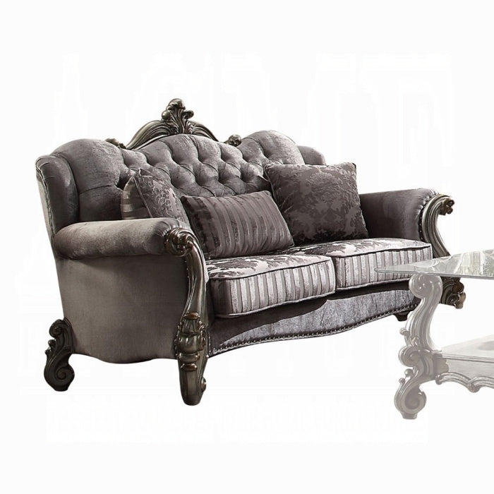 Versailles Loveseat With 3 Pillows - Visions in Furniture (La Mirada, CA)