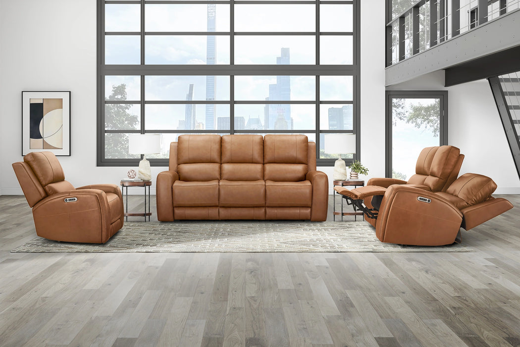 Parker Living Belmont Zero Gravity Power Reclining Tilt Console Loveseat P3