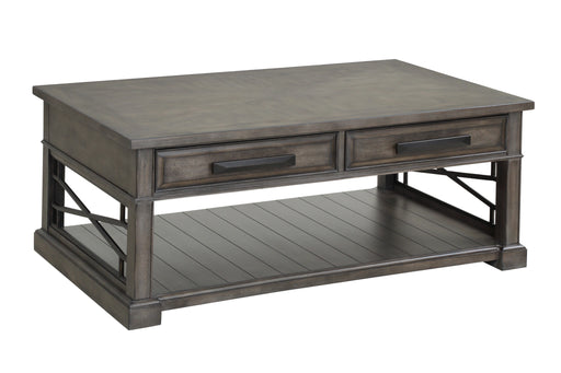 Parker House Sundance - Smokey Grey Cocktail Table with 2 End Tables and Console Table