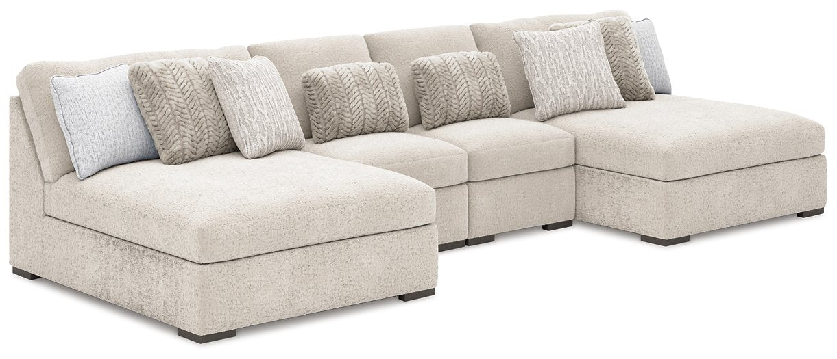 Cuddle Plush Sectional with Chaise - Visions in Furniture (La Mirada, CA)