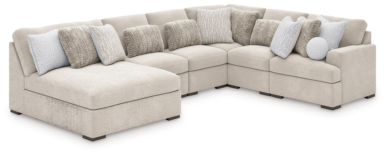 Cuddle Plush Sectional with Chaise - Visions in Furniture (La Mirada, CA)